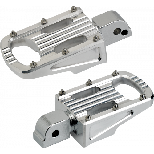 Posapies Biltwell Punisher M8 Pasajero - Plata