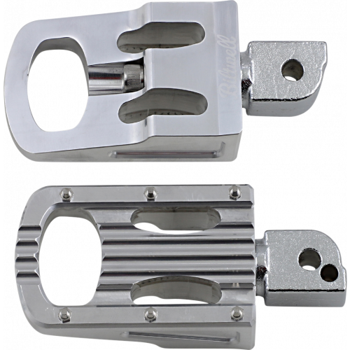 Posapies Biltwell Punisher M8 Pasajero - Plata
