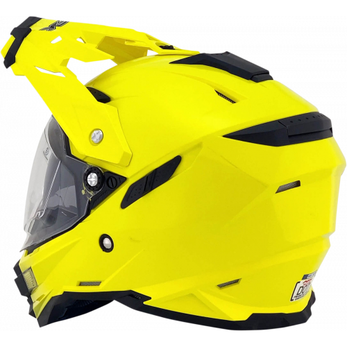 Casco Doble Propósito AFX FX-41DS - Amarillo de alta visibilidad - XGrande