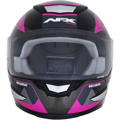 Casco AFX FX-99 Recurvo C: Negro Rosa T: X-Grande