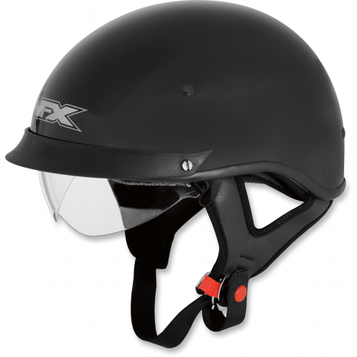 Casco Corto AFX FX-72 - Negro brillante - Grande