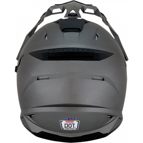 Casco Doble Propósito AFX FX-41DS - Gris escarcha - Mediano