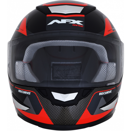 Casco AFX FX-99 Recurvo C: Negro Rojo T: Chico
