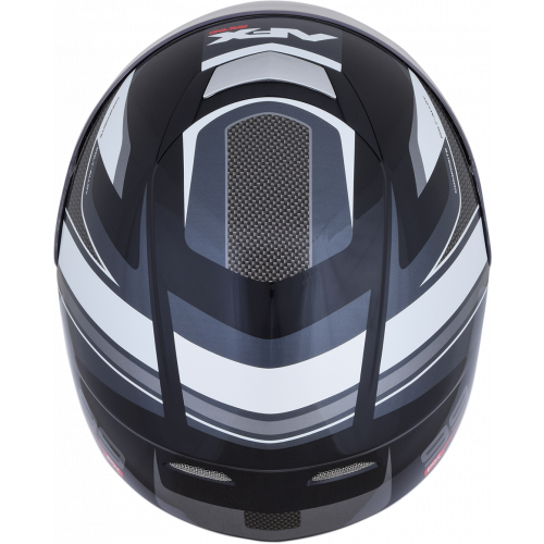 Casco AFX FX-99 Recurvo C: Negro Blanco T: Mediano