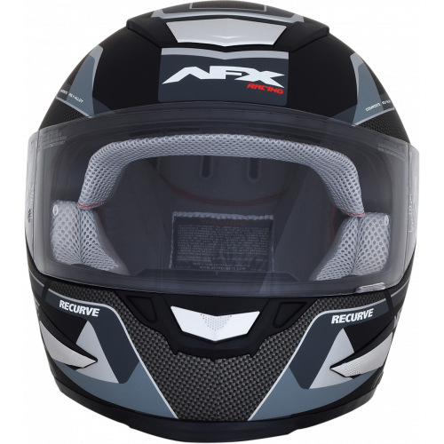 Casco AFX FX-99 Recurvo C: Negro Gris T: Mediano