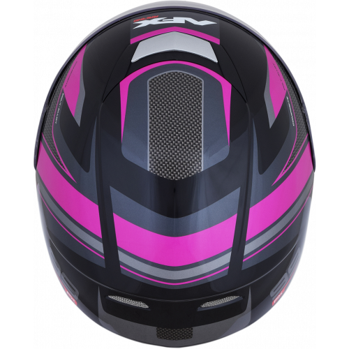 Casco AFX FX-99 Recurvo C: Negro Rosa T: Mediano