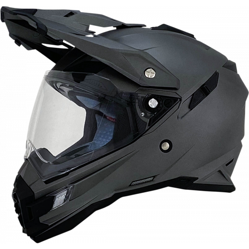 Casco Doble Propósito AFX FX-41DS - Gris escarcha - Mediano