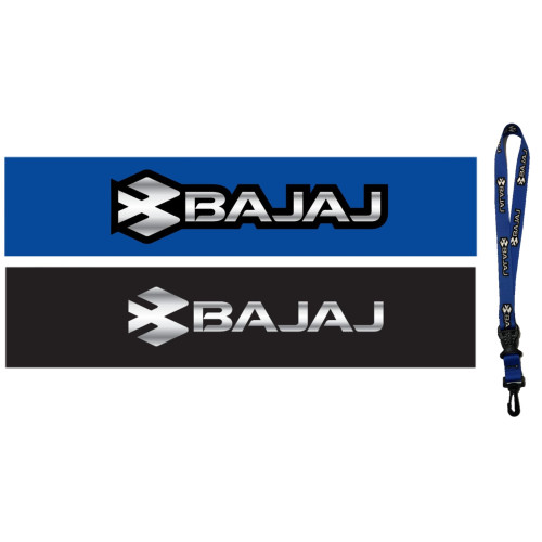 Llavero de listón Largo Bajaj