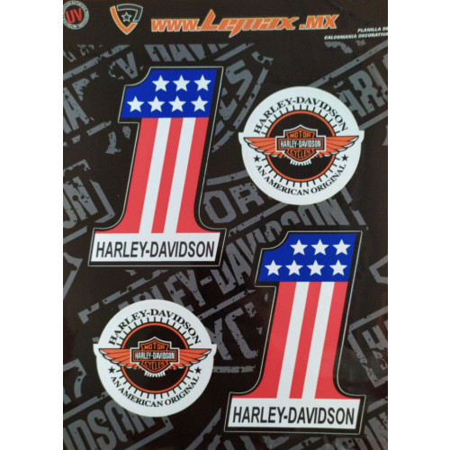 Calcomanías Harley Davidson #1