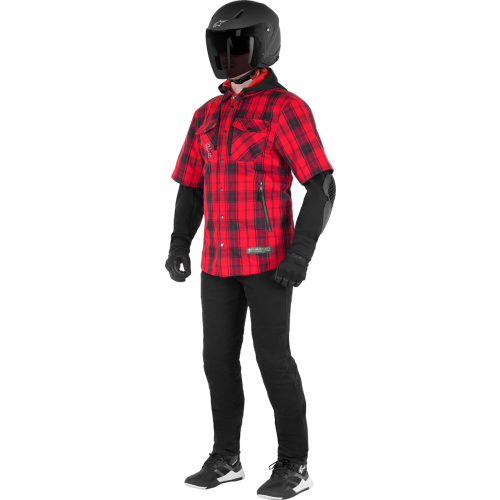 Camisa con protecciones Alpinestars Tartan MSE