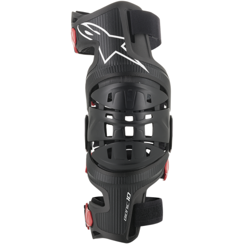 Rodillera mecánica de carbono Alpinestars Bionic-10 - Izquierda