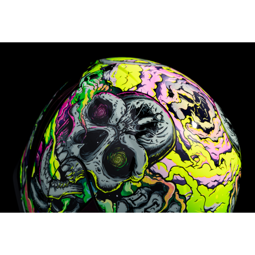 Casco ICON Airform Hippie Dippy T: Chico C: Verde