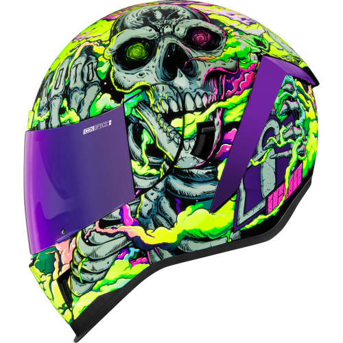 Casco ICON Airform Hippie Dippy T: Chico C: Verde