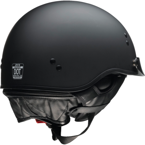 Casco para jovencito corto Z1R Vagrant NC - Negro Mate - 2X-Grande