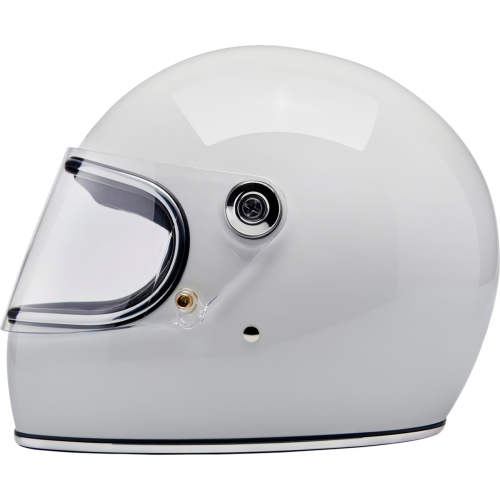 Casco Biltwell Gringo S - Blanco brillante - Mediano
