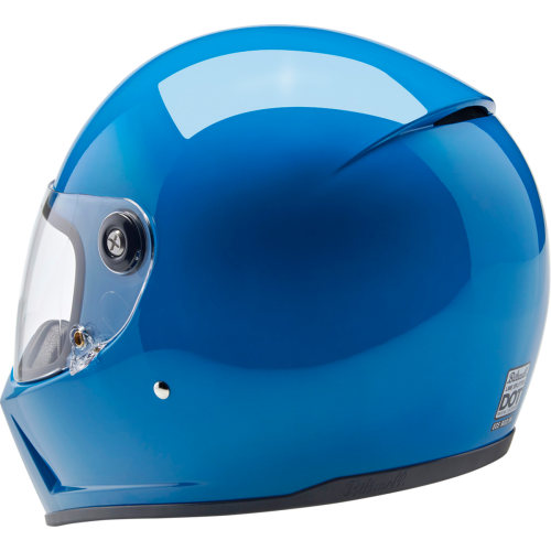 Casco Biltwell Lane Splitter - Azul Tahoe brillante - Mediano
