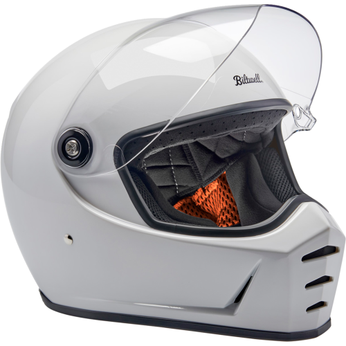 Casco Biltwell Lane Splitter - Blanco brillante - 2X-Grande