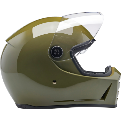 Casco Biltwell Lane Splitter - Verde oliva brillante - Mediano