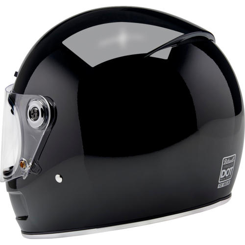 Casco Biltwell Gringo SV - Negro brillante - Mediano