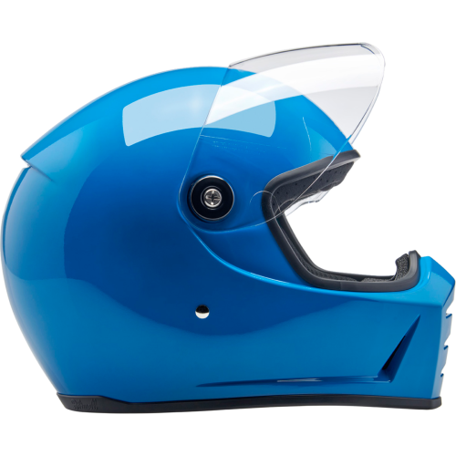 Casco Biltwell Lane Splitter - Azul Tahoe brillante - X-Chico