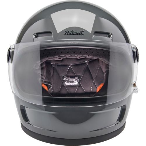 Casco Biltwell Gringo SV - Gris tormenta brillante - X-Chico