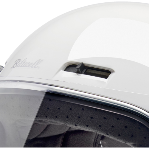 Casco Biltwell Gringo SV - Blanco brillante - Mediano