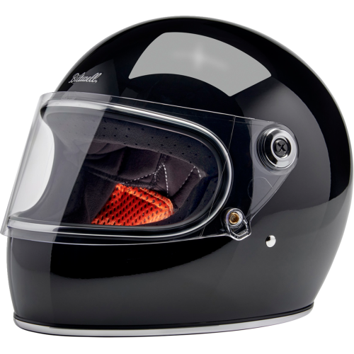 Casco Biltwell Gringo S - Negro brillante - Grande