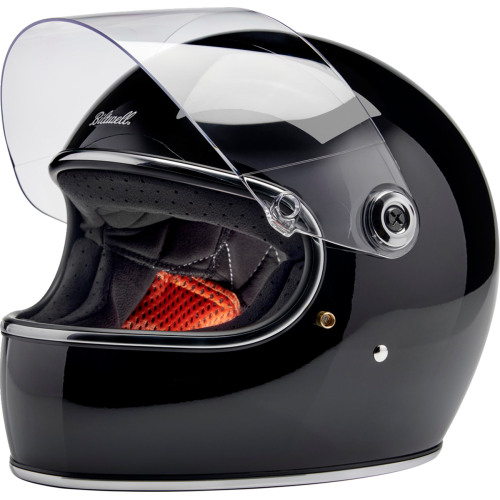 Casco Biltwell Gringo S - Negro brillante - Grande