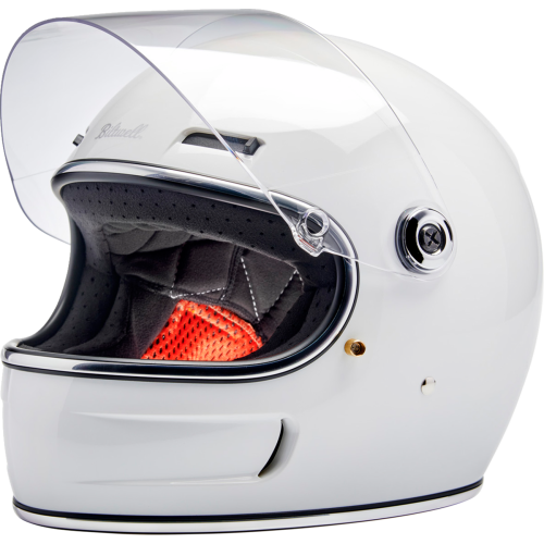 Casco Biltwell Gringo SV - Blanco brillante - X-Grande