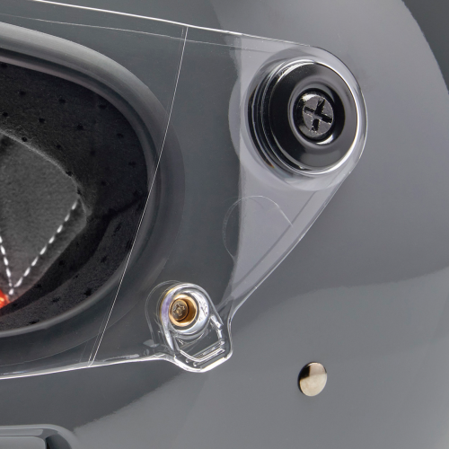 Casco Biltwell Gringo SV - Gris tormenta brillante - X-Chico