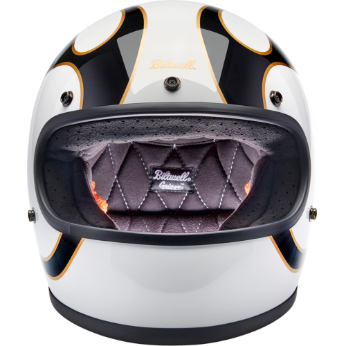 Casco Biltwell Gringo - Llamas - Blanco/Negro - Chico