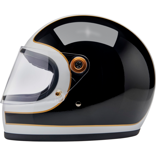 Casco Biltwell Gringo S Tracker- Blanco brillante/Negro - X-Grande
