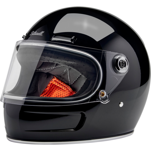 Casco Biltwell Gringo SV - Negro brillante - X-Chico