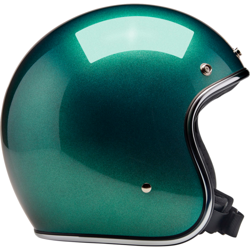 Casco Biltwell Bonanza - Verde Catalina Metálico - Mediano