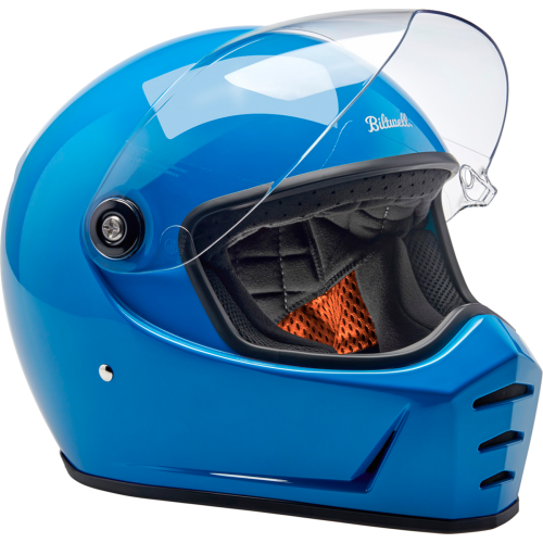 Casco Biltwell Lane Splitter - Azul Tahoe brillante - X-Grande