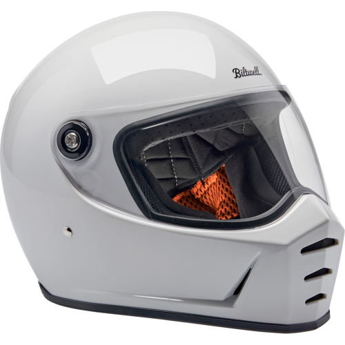 Casco Biltwell Lane Splitter - Blanco brillante - X-Grande