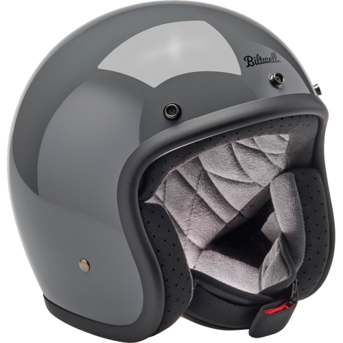 Casco Biltwell Bonanza - Gris tormenta brillante - Grande