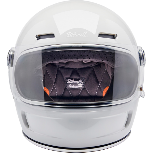 Casco Biltwell Gringo SV - Blanco brillante - Grande