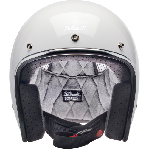 Casco Biltwell Bonanza - Blanco brillante - 2X-Grande
