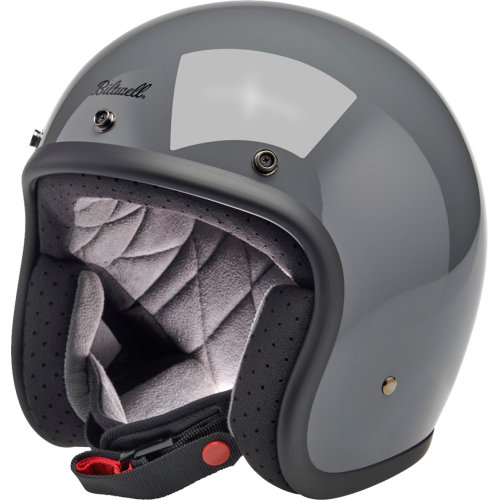 Casco Biltwell Bonanza - Gris tormenta brillante - Grande