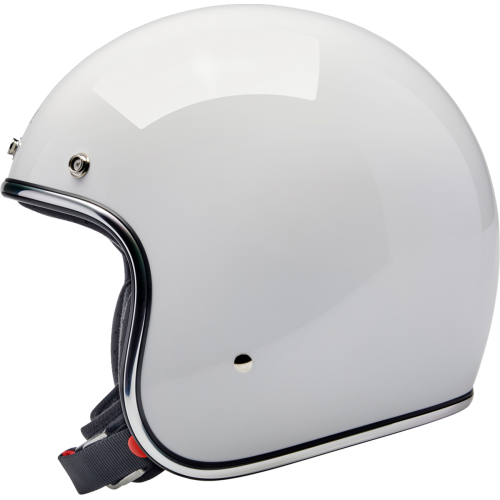 Casco Biltwell Bonanza - Blanco brillante - 2X-Grande