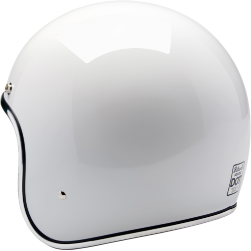 Casco Biltwell Bonanza - Blanco brillante - 2X-Grande