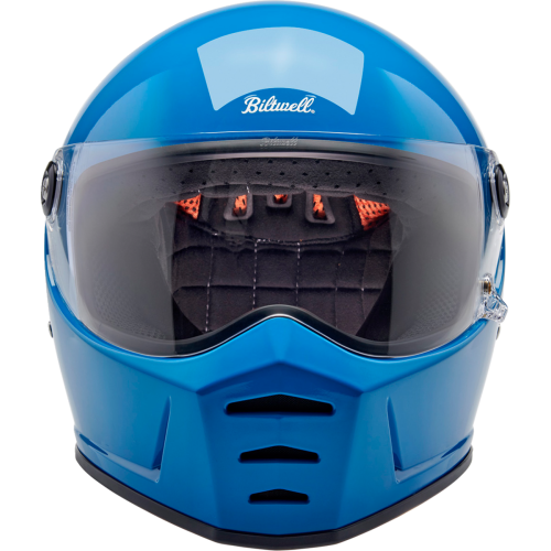 Casco Biltwell Lane Splitter - Azul Tahoe brillante - 2X-Grande