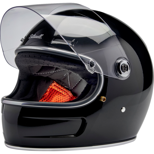Casco Biltwell Gringo SV - Negro brillante - Grande