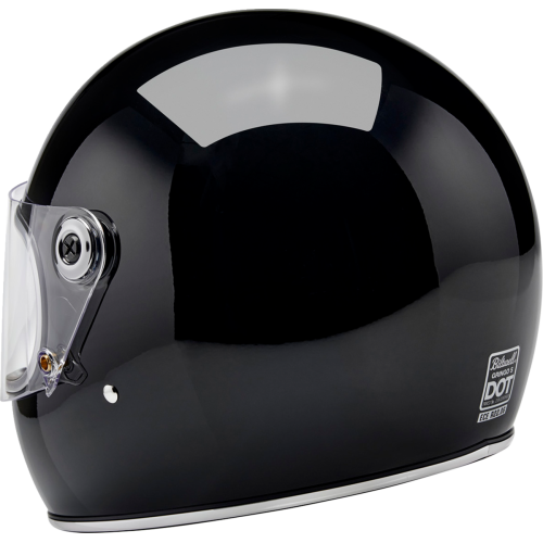 Casco Biltwell Gringo S - Negro brillante - Mediano