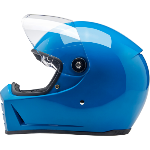 Casco Biltwell Lane Splitter - Azul Tahoe brillante - X-Chico