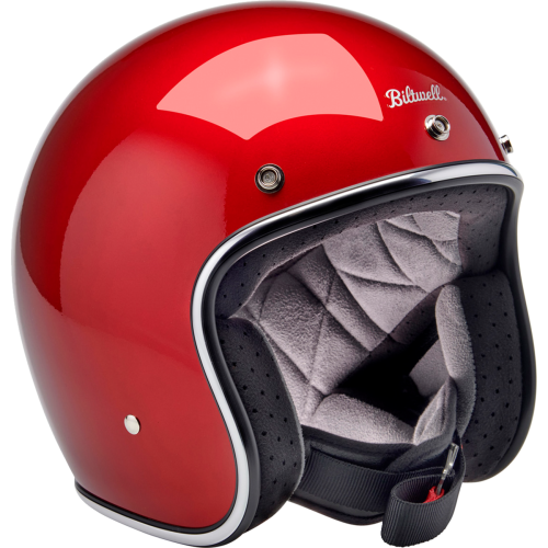 Casco Biltwell Bonanza - Rojo cereza metálico - X-Chico