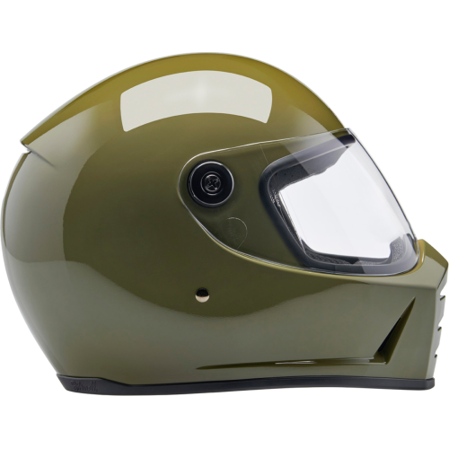 Casco Biltwell Lane Splitter - Verde oliva brillante - X-Grande