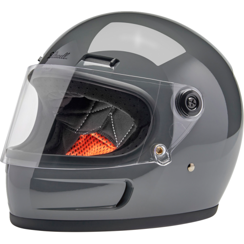 Casco Biltwell Gringo SV - Gris tormenta brillante - X-Grande