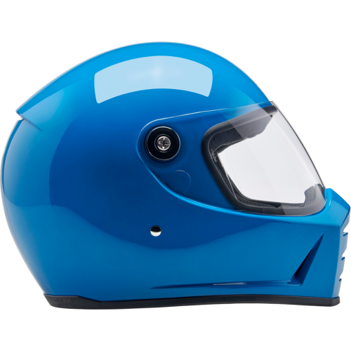 Casco Biltwell Lane Splitter - Azul Tahoe brillante - X-Chico